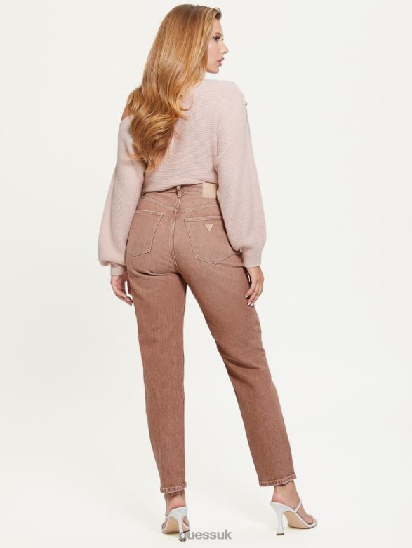 GUESS Women Mom Jeans Power Juice Apparel V28V6212