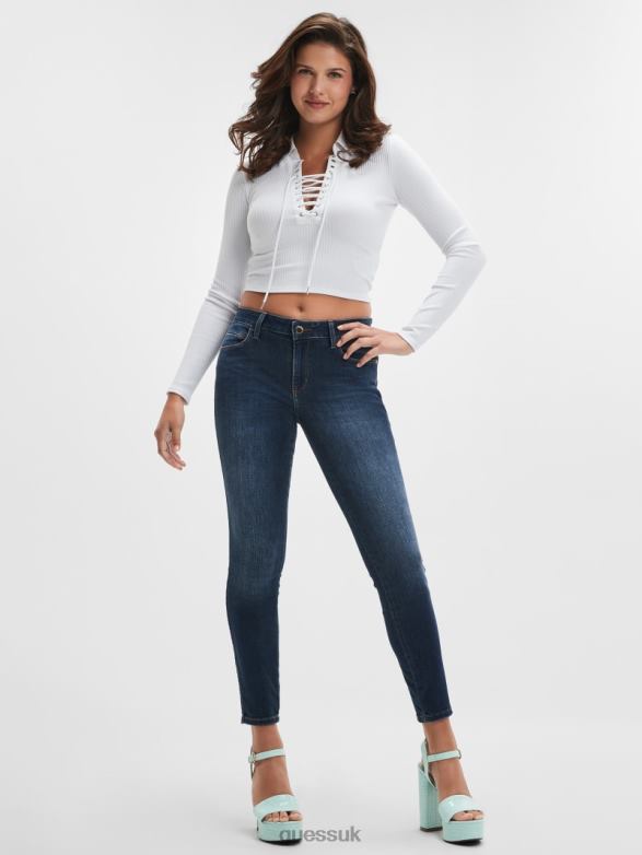 GUESS Women Sexy Curve Mid-Rise Skinny Jeans Cumberland Apparel V28V654