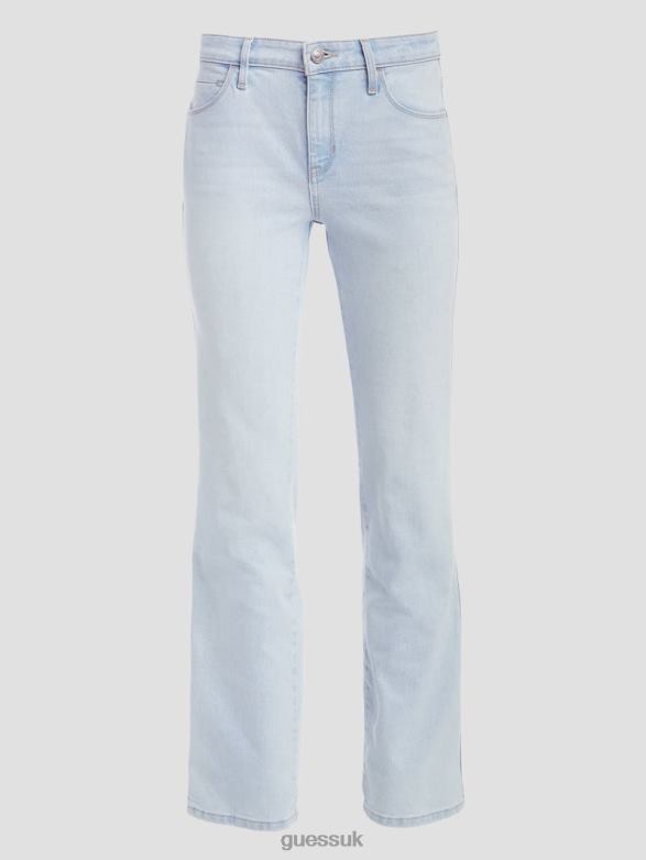 GUESS Women Sexy Straight Jeans Brightstone Blue Apparel V28V617