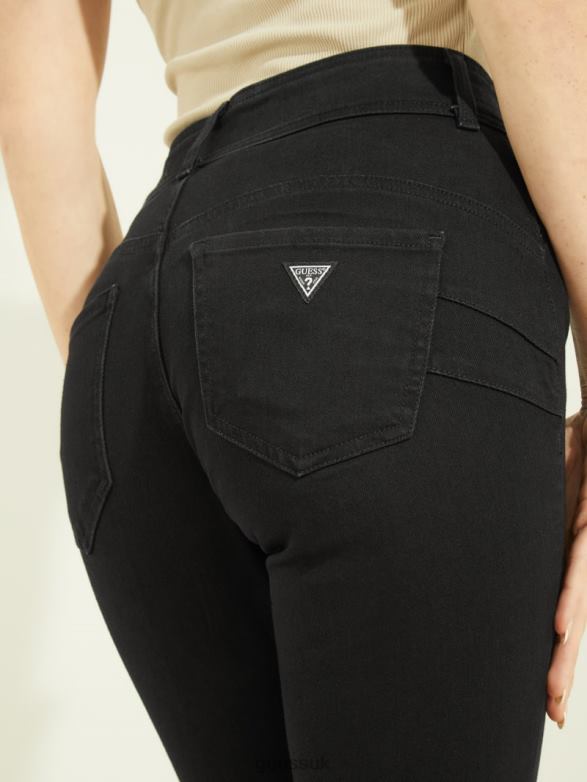 GUESS Women Shape-Up Skinny Jeans Carrie Black Apparel V28V6266