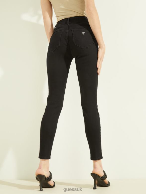 GUESS Women Shape-Up Skinny Jeans Carrie Black Apparel V28V6266