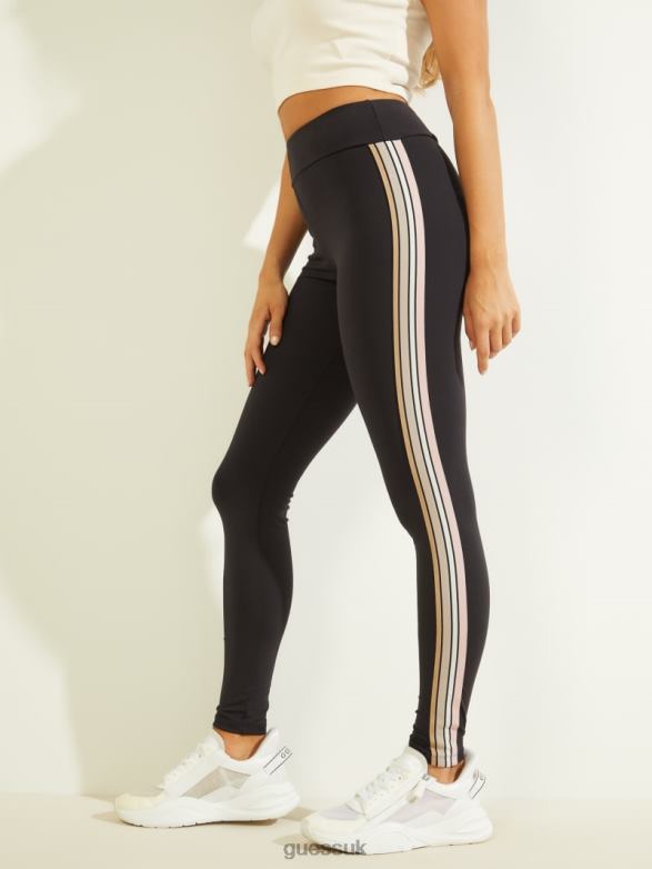 GUESS Women Brittany Leggings Black Apparel V28V62505