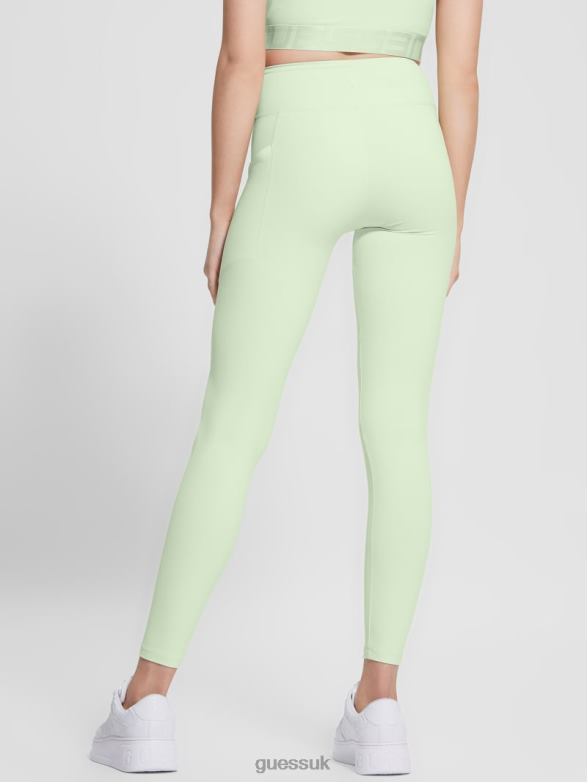 GUESS Women Delicia Leggings Sea Mint Apparel V28V62345