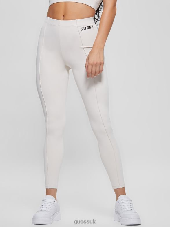 GUESS Women Eco Adrianna Leggings Parchment Tone Apparel V28V62260
