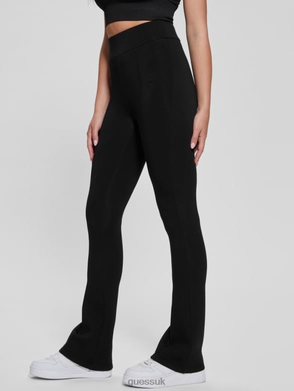 GUESS Women Eco Allie Bootcut Leggings Black Apparel V28V62109