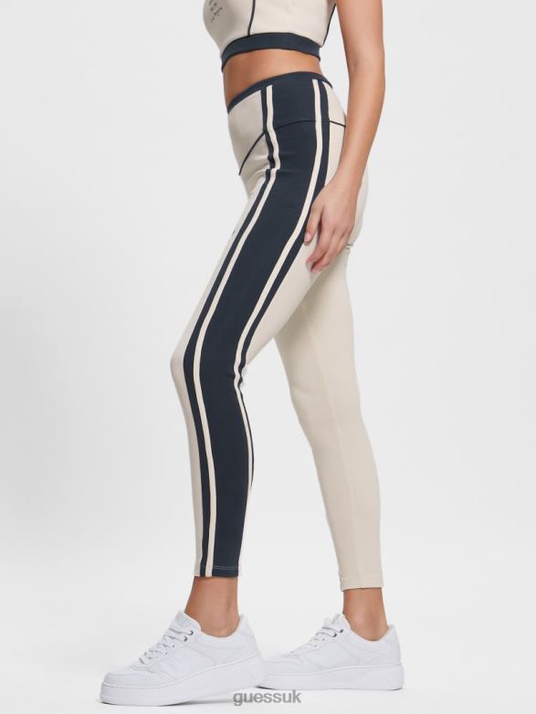 GUESS Women Eco Signature Leggings Subtle Pink Apparel V28V62365