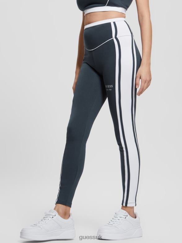 GUESS Women Eco Signature Leggings Winter Night Apparel V28V62336