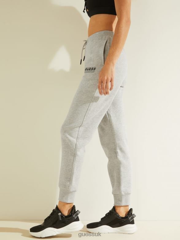 GUESS Women Eco Alisha Logo Joggers Essential Melange Apparel V28V62471