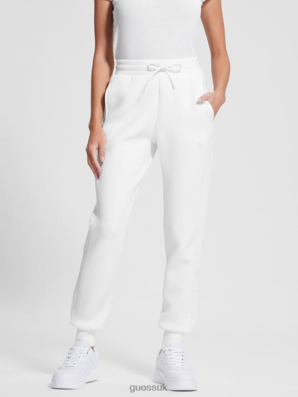 GUESS Women Eco Allie Scuba Active Pants Ocean Salt Apparel V28V62129