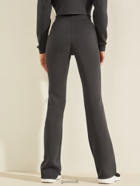 GUESS Women Eco Allie Wide-Leg Pants Blue Graphite Grey Apparel V28V62494