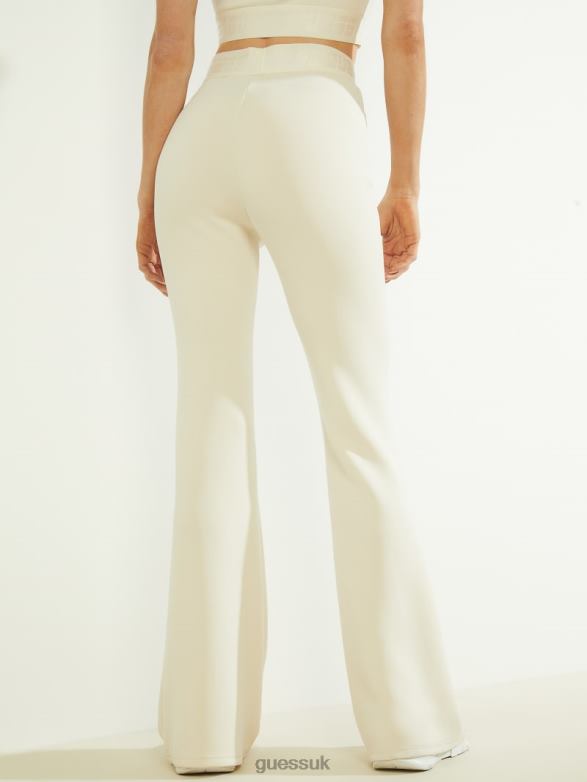 GUESS Women Eco Coreen Flare Pant Ocean Salt Apparel V28V62346