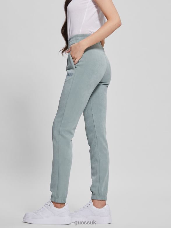GUESS Women Euphemia Joggers Full Grey Apparel V28V62388