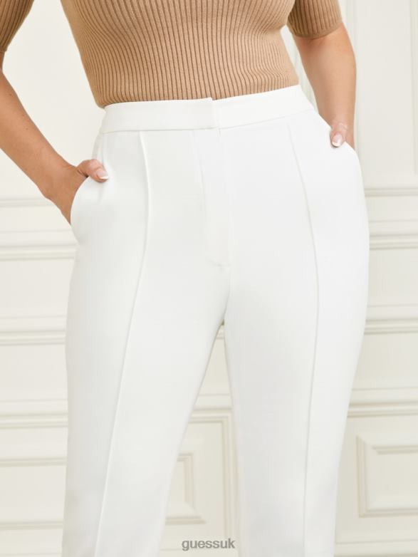 GUESS Women Logan Straight Leg Pant Sandy Shore Apparel V28V62076