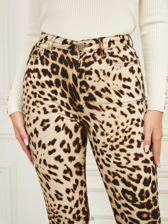 GUESS Women Smoke and Mirrors Stiletto 99 Pant Spellbound Redux Apparel V28V62361