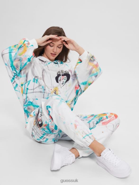 GUESS Women Street Art Joggers Street Art Print Apparel V28V62181