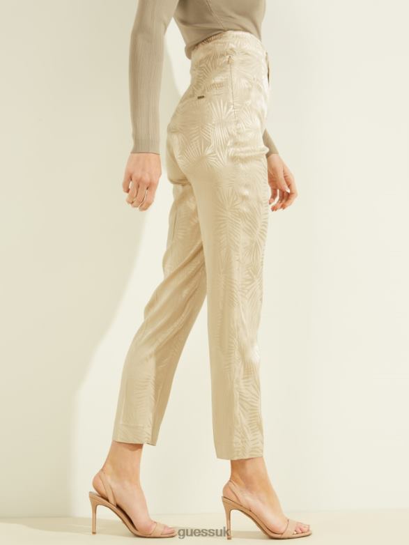 GUESS Women Veridiana Pants Cemento Apparel V28V62315