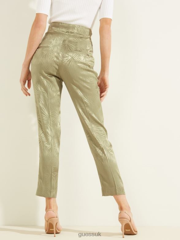 GUESS Women Veridiana Pants Isle Wash Apparel V28V62212