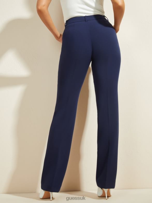 GUESS Women Winnie Genesis Pant Nocturnal Navy Apparel V28V62196