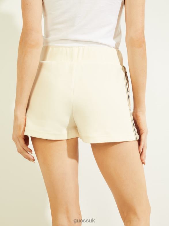 GUESS Women Eco Britney Sweat Shorts Ocean Salt Apparel V28V62160