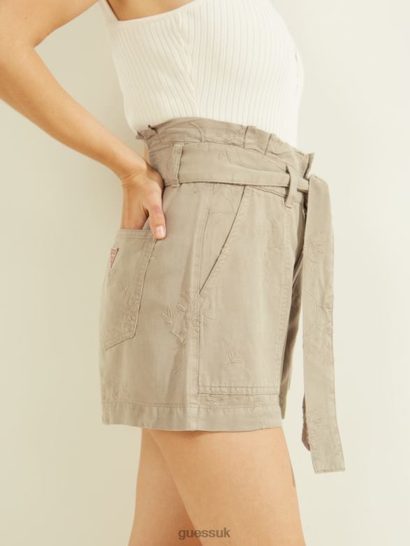 GUESS Women Janna Shorts Summer Clay Apparel V28V62178