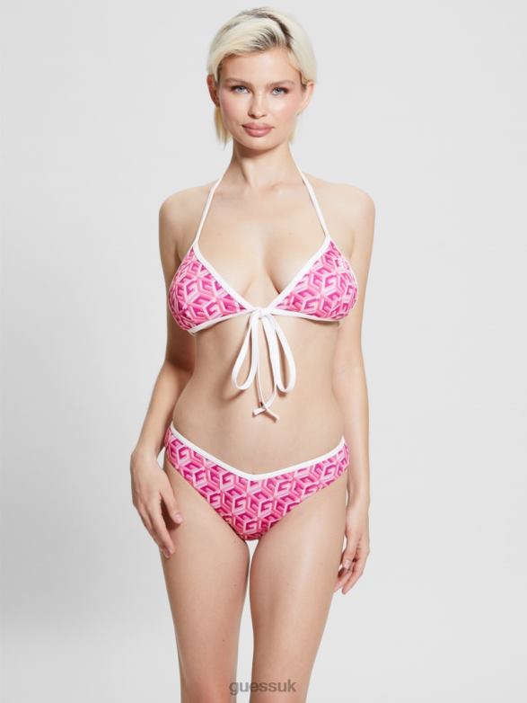 GUESS Women G-Cube Sporty Chic Bikini Bottom G Cube Heartache Apparel V28V62558