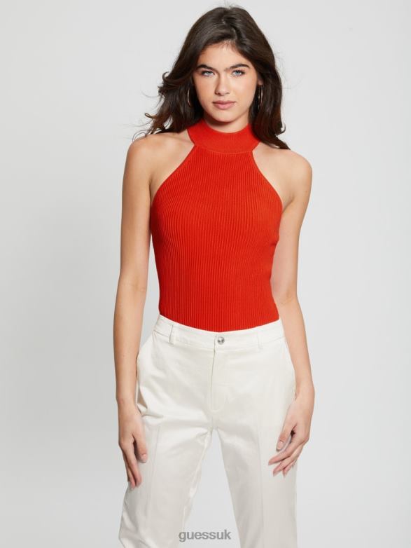 GUESS Women Eco Shayna Mock Neck Top G539 Apparel V28V61209