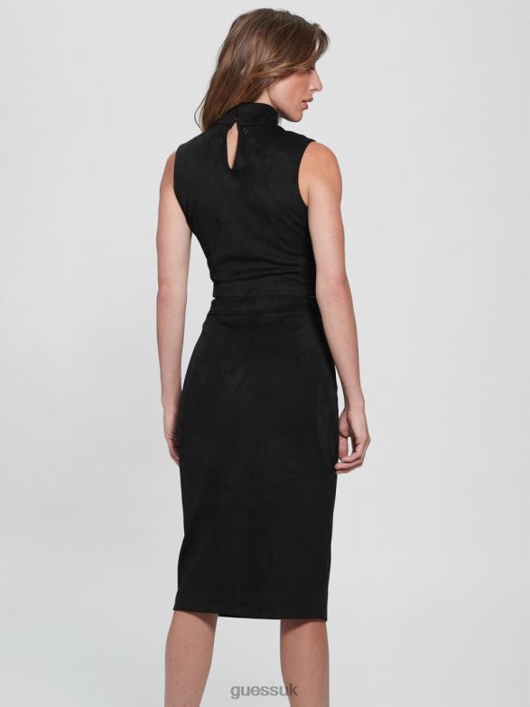 GUESS Women Micheline Top Black Apparel V28V61391