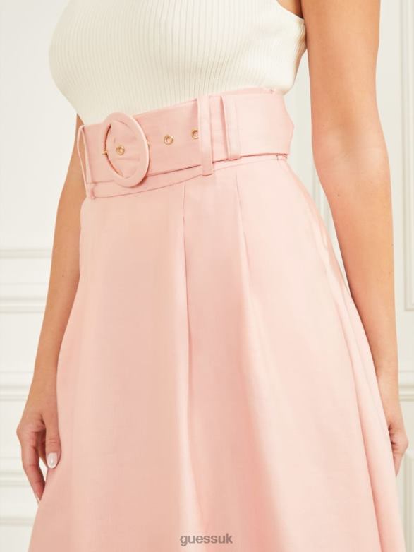 GUESS Women Eco Hailey Skirt Hacienda Rose Apparel V28V62452
