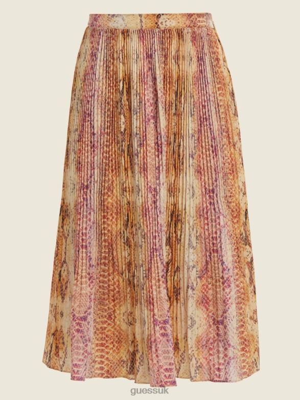 GUESS Women Halley Skirt Sonora Skin Apparel V28V62382