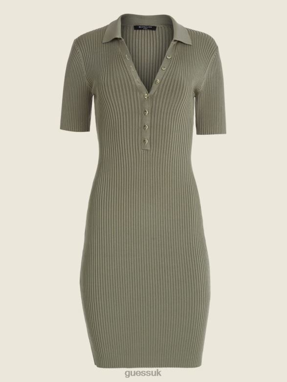 GUESS Women Nolan Sweater Dress Fauna Apparel V28V6821
