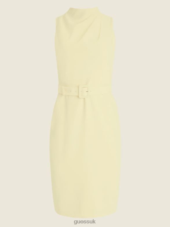 GUESS Women Stella Dress Cornsilk Apparel V28V6744