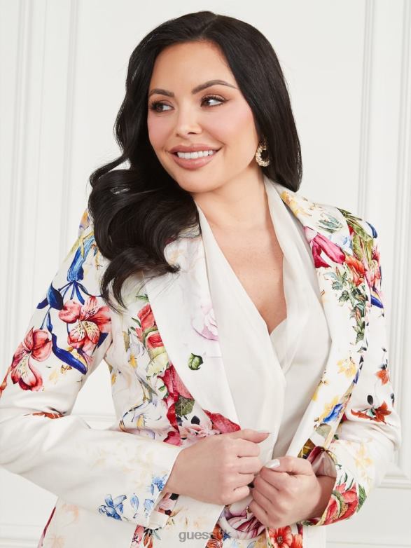 GUESS Women Glorious Garden Blazer Glorious Garden Ao Apparel V28V61768