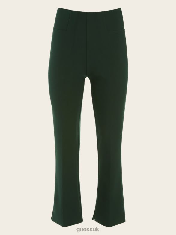 GUESS Women Braxton Pant Chenille Green Apparel V28V62211