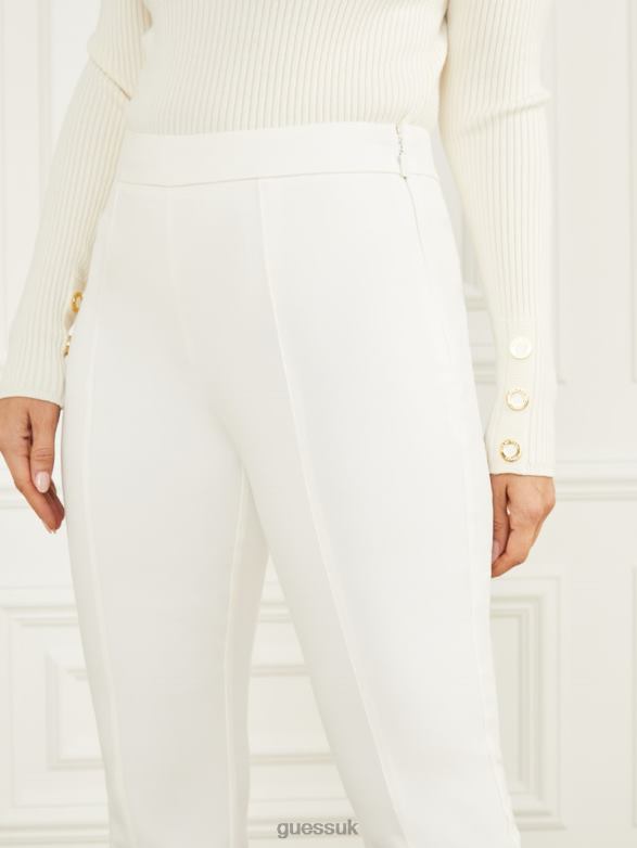 GUESS Women Chloe Flared Pant Sandy Shore Apparel V28V62152