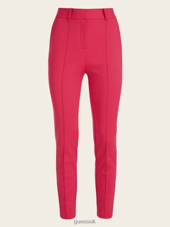 GUESS Women Franca Chino Pant Souvenir Pink Apparel V28V62147