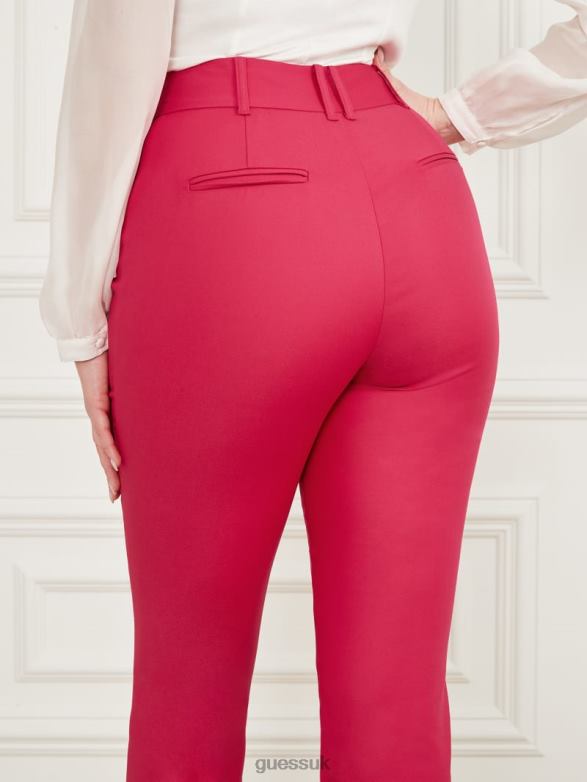 GUESS Women Franca Chino Pant Souvenir Pink Apparel V28V62147