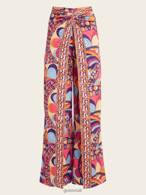 GUESS Women Gypset Pant Tulum Print Apparel V28V62116