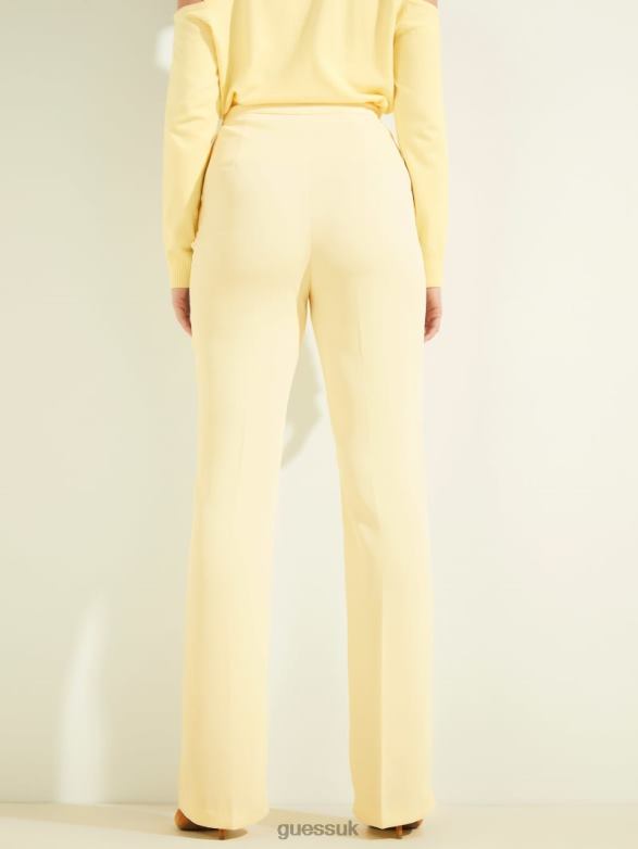GUESS Women Maryam Pant Cornsilk Apparel V28V62358