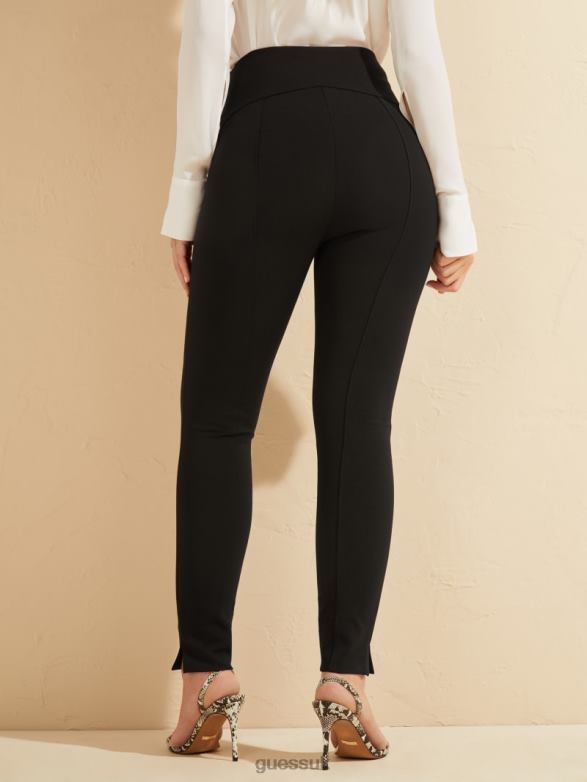 GUESS Women Moxie High-Rise Skinny Pant Black Apparel V28V62118