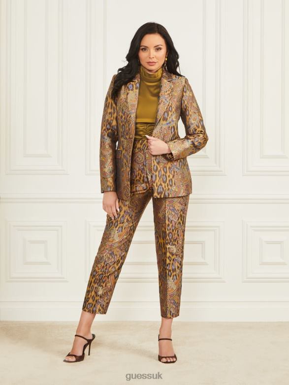 GUESS Women Phoenix Rising Jacquard Pant Phoenix Rising Jacquard Apparel V28V62242