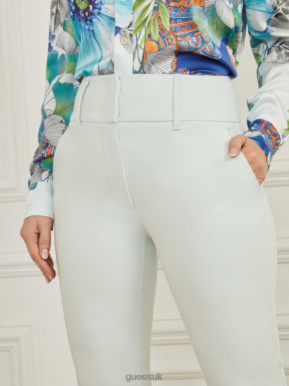 GUESS Women Shelly Pant Bacalar Blue Apparel V28V62165