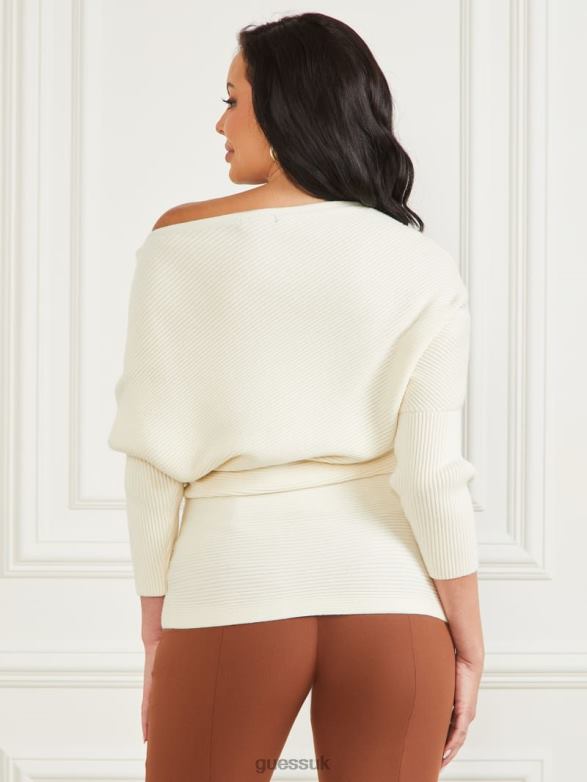 GUESS Women Betsie Sweater Top Sandy Shore Apparel V28V61424