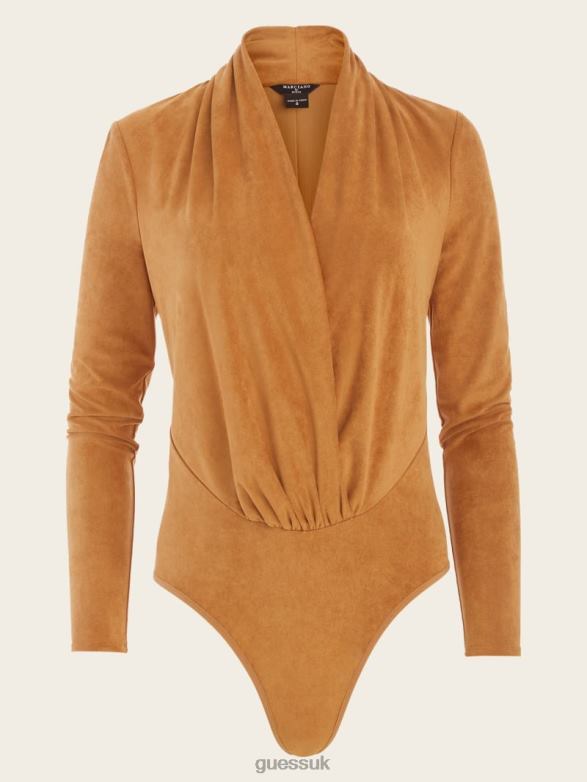 GUESS Women Hudson Bodysuit Blonde Ambition Multi Apparel V28V61527