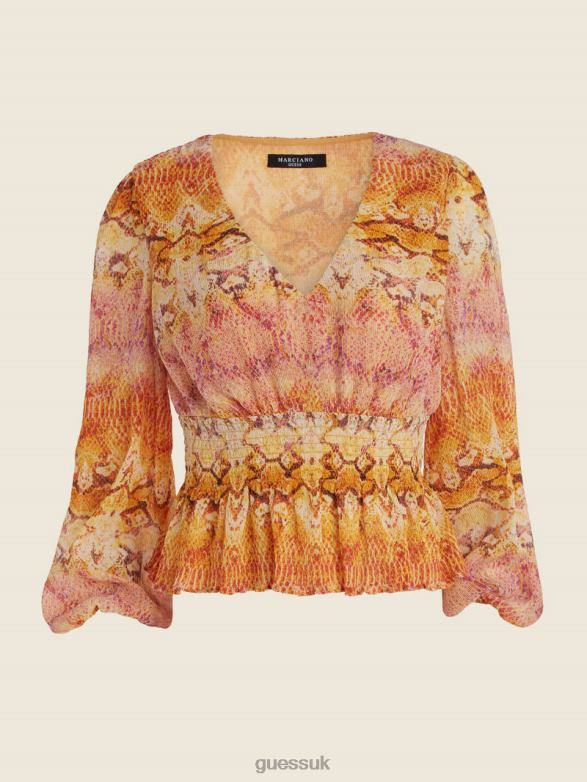GUESS Women Sonora Top Sonora Skin Apparel V28V61494