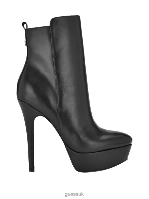 GUESS Women Caddy Platform Bootie Black Footwear V28V63519