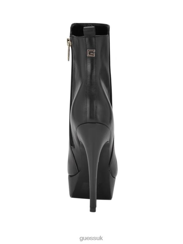 GUESS Women Caddy Platform Bootie Black Footwear V28V63519