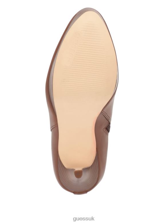 GUESS Women Caddy Platform Bootie Medium Brown Footwear V28V63518