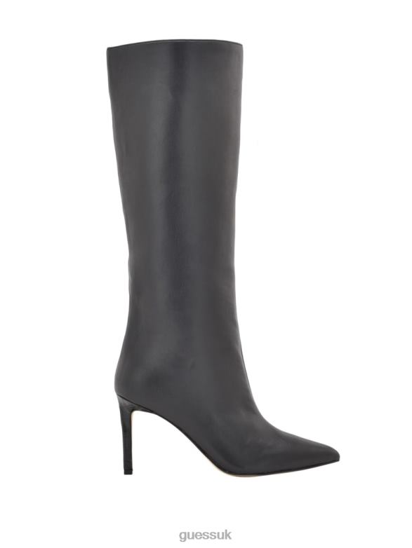 GUESS Women Dayton Faux-Leather Knee-High Boots Black Footwear V28V63524