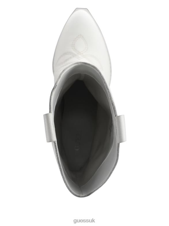 GUESS Women Odilia Cowboy Boots Panna Footwear V28V63510