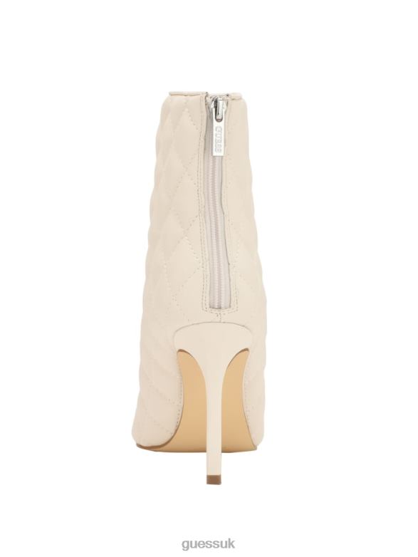 GUESS Women Simoney Zip-Up Booties Ivory 150 Footwear V28V63532